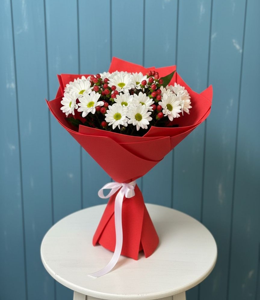 Букет цветов из: Хризантемы в Сосенском