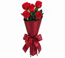 Букет 5 Красных роз Эдлесс Лав в Сосенском