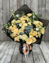 Букет цветов из:  Розы и Лизиантусы в Сосенском