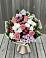 Букет цветов из: Альстромерии, Гвоздики, Розы и Хризантемы в Сосенском