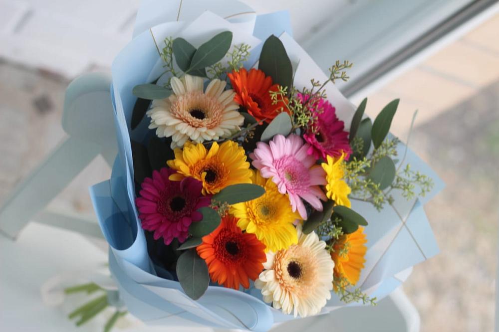 Букет цветов из: Герберы в Сосенском