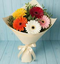 Букет цветов из:  Герберы в Сосенском