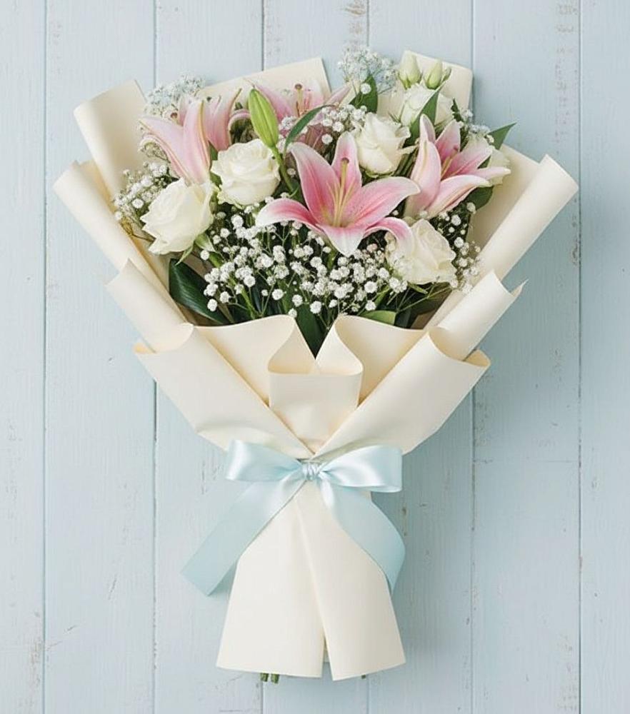 Букет цветов из: Лилии в Сосенском