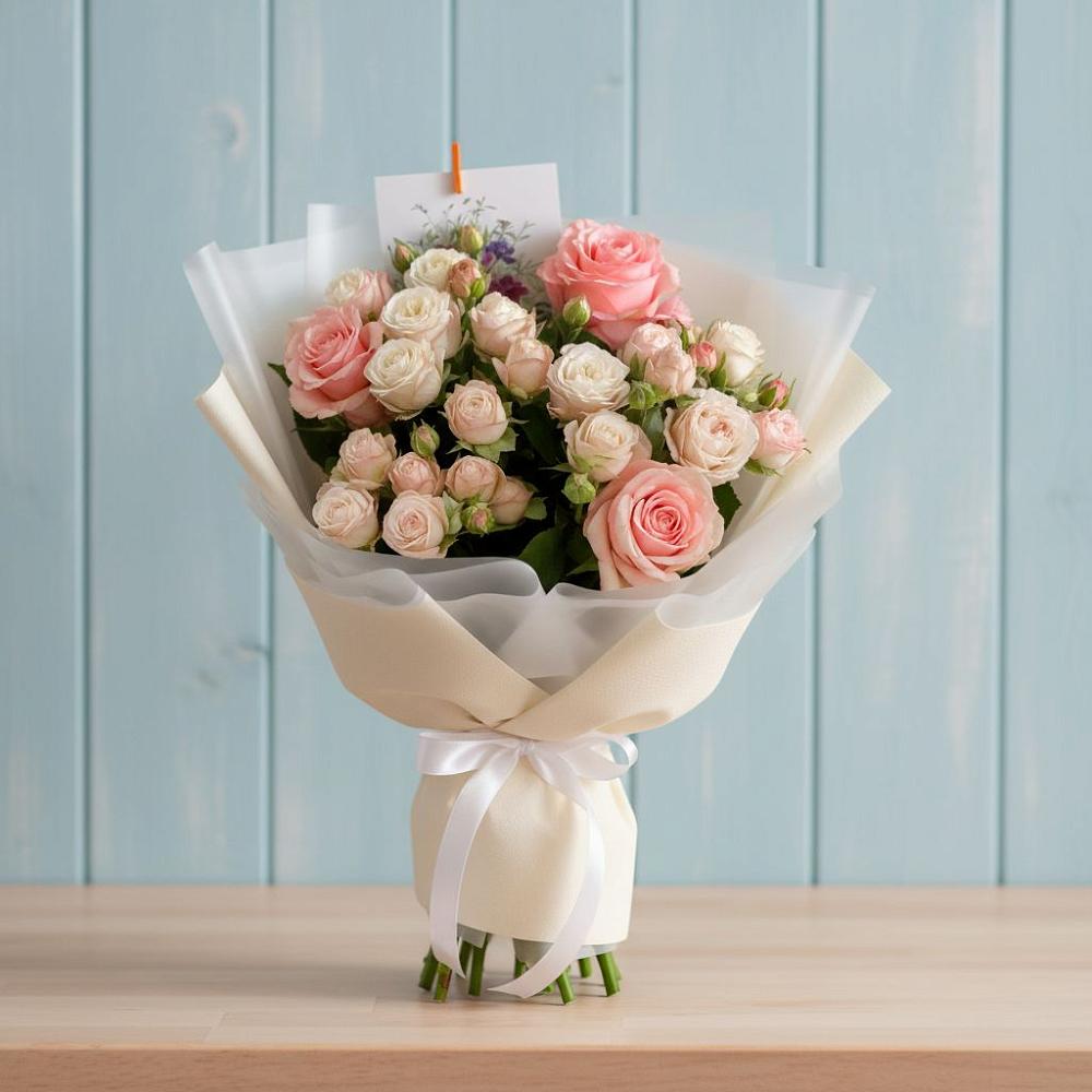 Букет цветов из: Розы в Сосенском