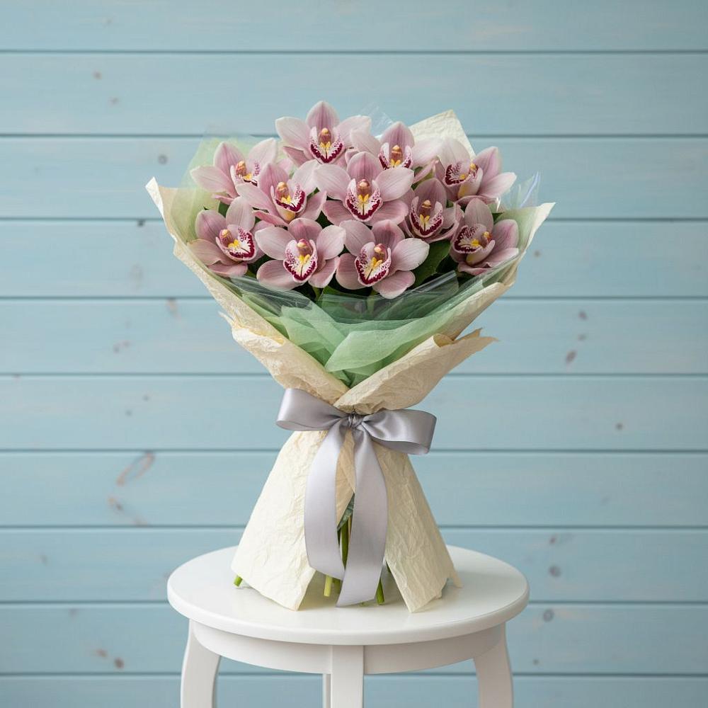 Букет цветов из: Орхидеи и Розы в Сосенском