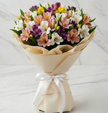 Букет цветов из:  Альстромерии в Сосенском
