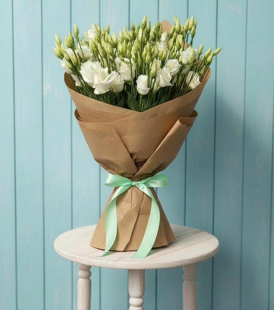 Букет цветов из: Лизиантусы в Сосенском