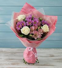 Букет цветов из:  Герберы #REPLACE_PRED# Сосенском