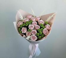 Букет цветов из:  Розы и Хризантемы в Сосенском