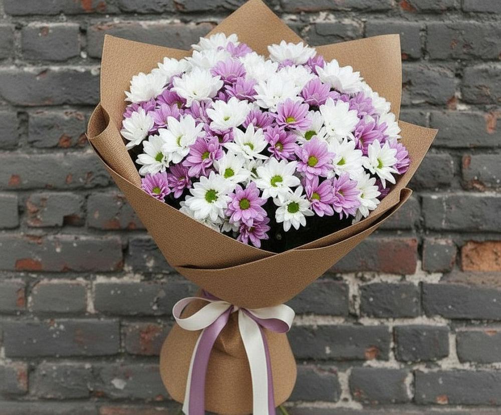 Букет цветов из: Хризантемы в Сосенском