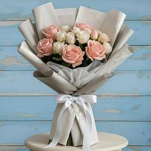 Букет цветов из:  Розы #REPLACE_PRED# Сосенском