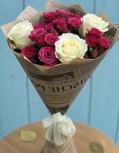 Букет цветов из:  Розы #REPLACE_PRED# Сосенском