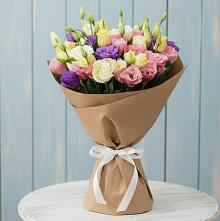 Букет цветов из:  Лизиантусы в Сосенском